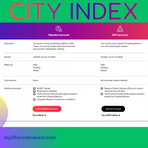 Forex Trading City Index Account Types